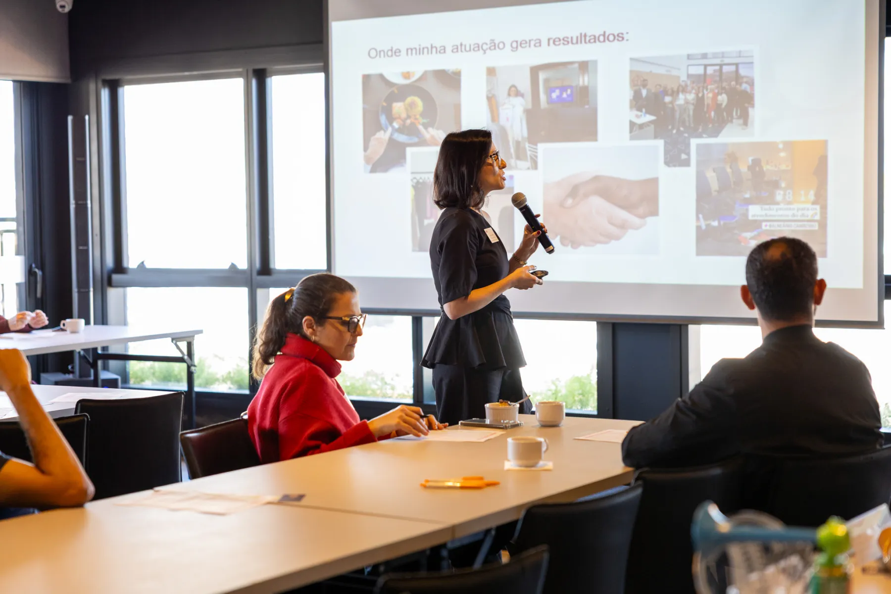 Apresentação sobre imagem profissional para equipe